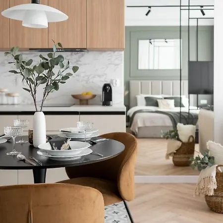 #1 Olive Center Free Garage דירה